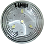 Marker Light-Green 4LED-Clear Lens  12/24V